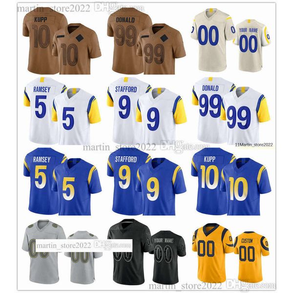 2023 Trikot 13 Kurt Warner 28 Marshall Faulk 29 Eric Dickerson 75 Deacon Jones 85 Jack Youngblood 77 Alaric Jackson 73 Steve Avila 65 Coleman Shelton 1 Derion Kendrick