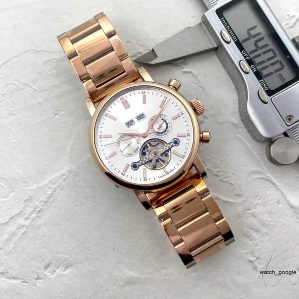 Uomini 2023 progettista di alta qualità orologio meccanico svizzero mens affari automatici orologi da polso cronografo di lusso orologi di marca K87