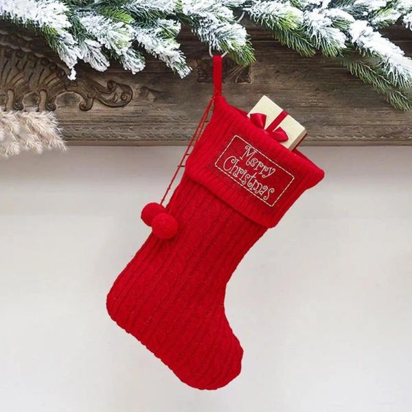 Decorazioni natalizie 1 pezzo morbide al tatto. La squisita tecnologia di lavorazione a maglia aggiunge calore e lusso alle tue decorazioni.