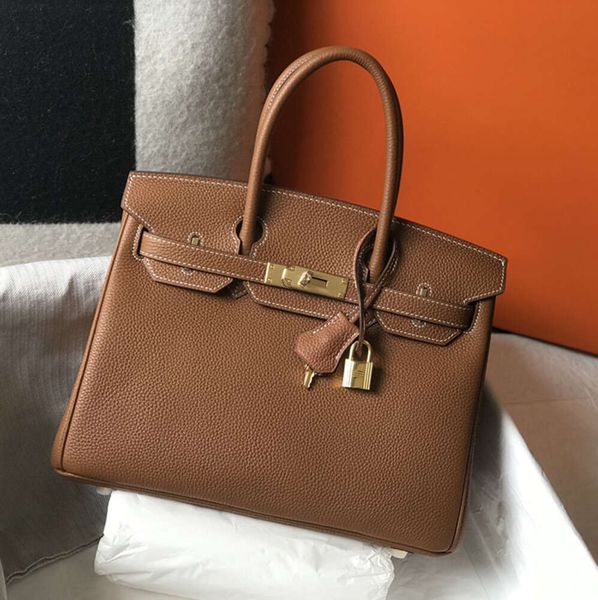 7A Top-Qualität Tasche Damen Geldbörse Designer Tragetaschen Handgefertigte Luxushandtaschen Klassische Mode Togo Leder Geldbörse Sac De Luxe Femme Nicht perforiert trägerlos YU110