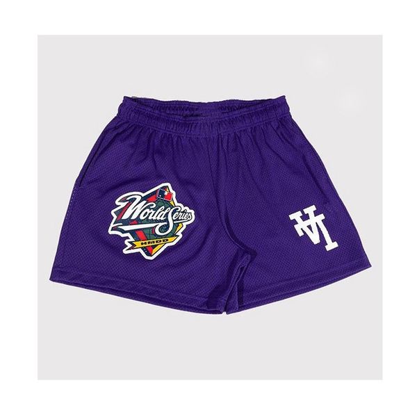 Herren Shorts Herren Short Mesh Schwimmen LA Short Basketball TShort mit Taschen Mesh Hot T Short für Sport Strand Schwimmen Driften schnell schnell trocknend Großhandel