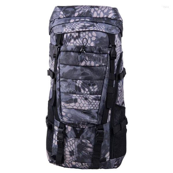 Rucksack Gepäcktasche Doppelschulter Professioneller Bergsteigen Rücken Wasserdicht 80 L Herren Reiserucksack Gepäck Tarnung Handtasche