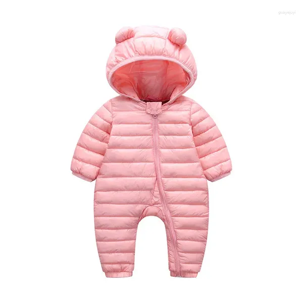 Daunenmantel Kinder Kleidung Thin Climb Baby Strampler Baumwolle gefütterte Jacke für Männer und Frauen zum Ausgehen