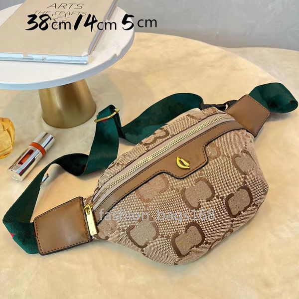 2023 sacos do mensageiro designer sacos de cintura moda impressão completa clássico feminino masculino elegante ajustável cinto saco homem estilo rua fanny cinturas