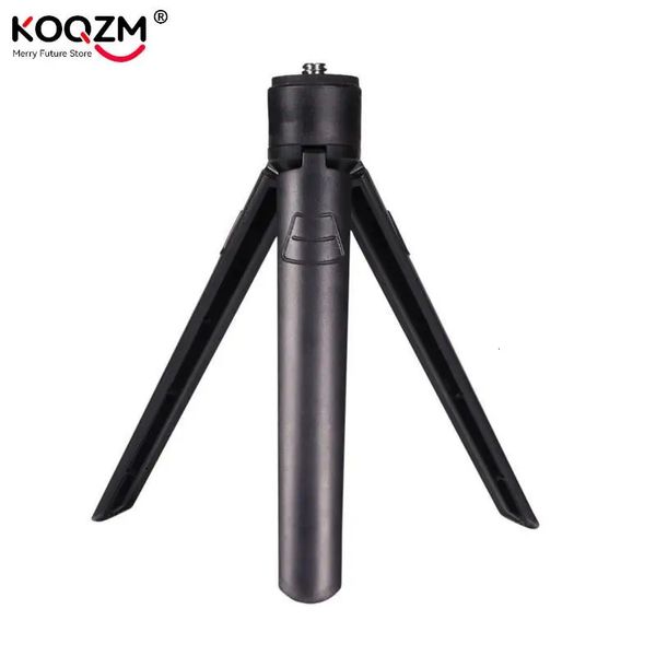 Tripods 1pc Mini Tripod Gimbal Küçük Masaüstü Masa Masası Basit Stand Katlanabilir El Kavrama Telefon Kamera Dengeleyicisi Küçük Aksesuarlar 231020