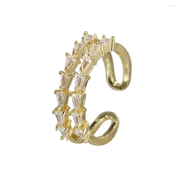 Cluster-Ringe Bettyue Ankunfts-Mode-Bankett-Frauen-Mädchen-elegante Zirkonia-Ring-Braut-Hochzeitsfeier-runde Form-Entwurf edles Dress-Up