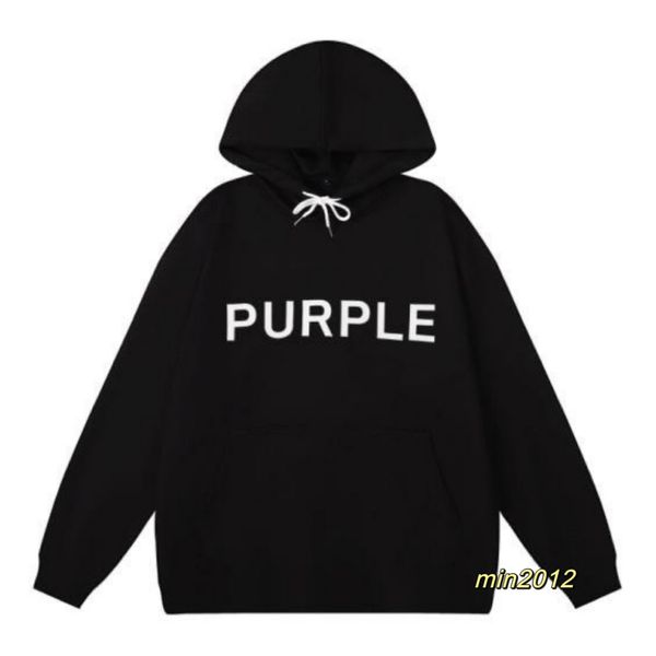 Herren-Kapuzenpullover, violett, Markendesigner, neue Sweatshirts, bedruckter Pullover, Kapuzenpullover für Herren und Damen, Kleidung im Sportbekleidungsstil, violette Marke