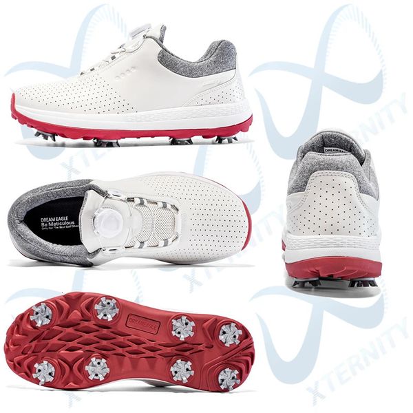 Uomini da golf di alta qualità abito traspirante scarpe sportive impermeabili in modo che camminate da ginnastica da donna rapida calzature da golf senza rasposta