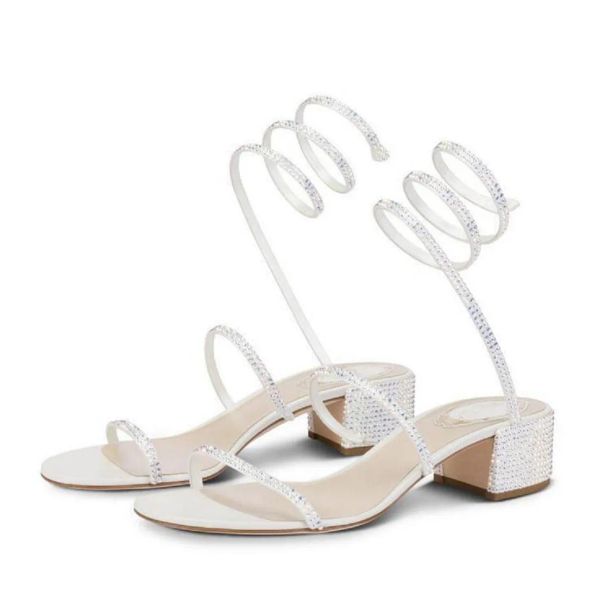 Designer-Sandalen mit Kristallen von Cleo, verziert mit flachen Absätzen, Strass-Schuhe, Strass-Schwarz, Abendschuh für Damen mit hohen Absätzen, Luxus-Designer-Kleiderschuh mit Box 35–43