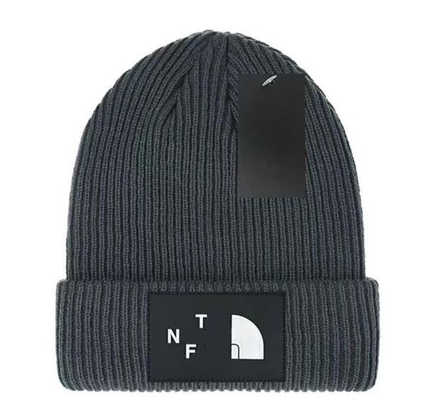 Face North Beanies Damen-Luxus-Designer-Hüte, Marken-Kopfbedeckungen, Kaschmir, dicker Strick, Herren-Gesichtskappe, Trend-Explosion, Woll-Beanie-Mütze, Frauen, alle nehmen warm, bestickt, a13