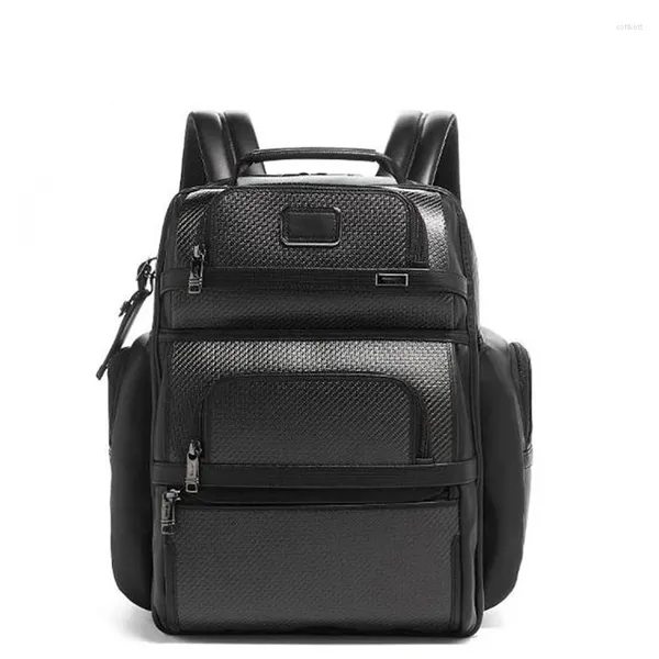 Mochila 2603579d3 Masculina Business Full Couro Fibra De Carbono Recarregável