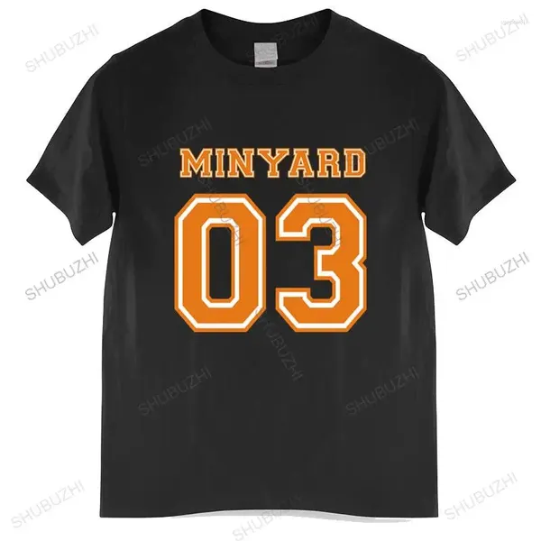 Homens camisetas Algodão Camiseta Homens Verão Tees The Foxhole Court Minyard Laranja Camisa Unissex Engraçado Top Mens