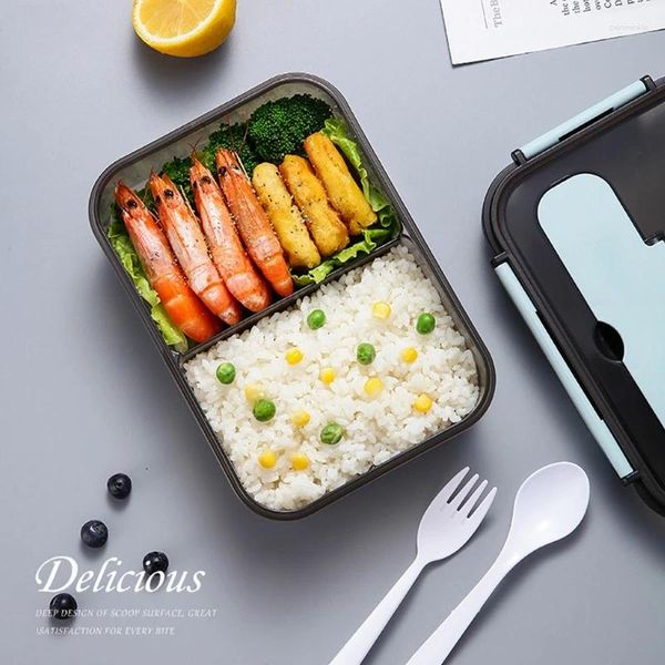 Tragbare Lunchbox für Kindergeschirr, Aufbewahrungsbehälter, isolierte Bento-Boxen für japanische Snacks und Frühstück