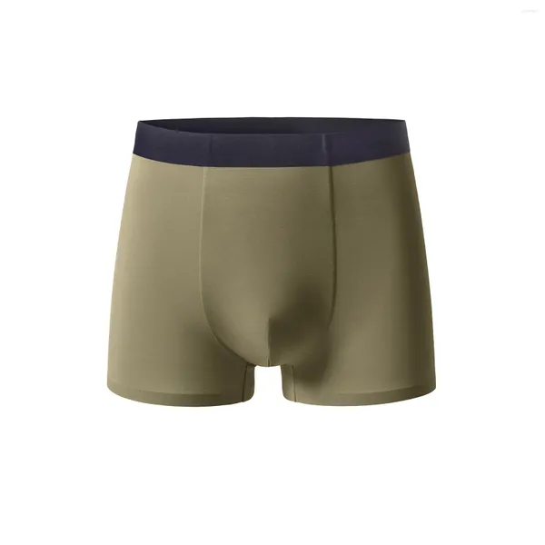 Cuecas 80s modais cuecas sem costura mid-rise respirável confortável high-end masculino boxer shorts