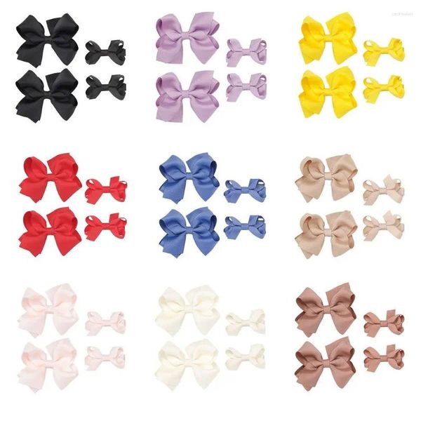 Acessórios de cabelo Fita Hairpin Bang Clip Outing Wear Hoop Estilo Coreano Barrettes Verão Crianças Headwear Crianças Bow