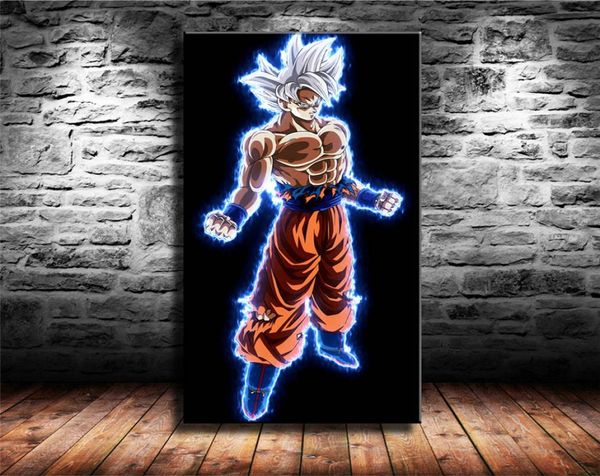 Ultra Instinct Gokuhd Canvas Imprimindo New Home Decoration Art Pintura