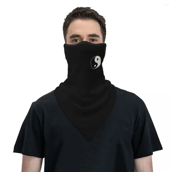 Bandane Pace Yin Yang Simbolo Bandana Scaldacollo Uomo Donna Inverno Sci Tubo Sciarpa Ghetta Logo Copertura maschera per il viso