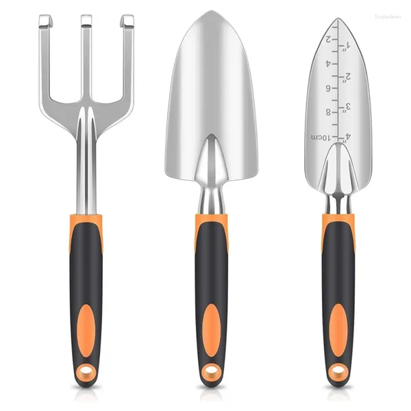 Professionelle Handwerkzeug-Sets, Garten-Set, robuste und leichte Werkzeuge aus Aluminiumlegierung mit rutschfestem, ergonomischem Griff, Gartenarbeit