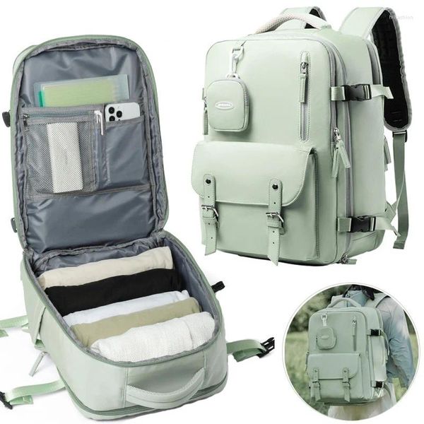 Rucksack, wasserdicht, für Reisen, Unisex, passend für 15,6-Zoll-Laptops, Damen, Handgepäck, Taschen, Herren, Studenten, Schulrucksäcke