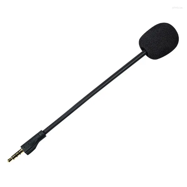 Microfones 3.5mm Microfone de microfone de jogo com capa de espuma para Arctis 1 1.0 Uma gota sem fio