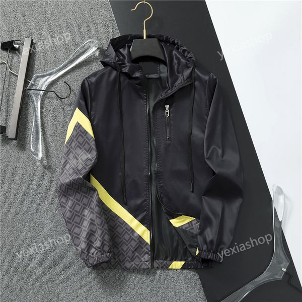 Jaquetas Designer Casaco Inverno Outono Slim Outerwear Homens Mulheres Windbreaker Zipper Mens Casacos Jaqueta Tamanho M-3XL