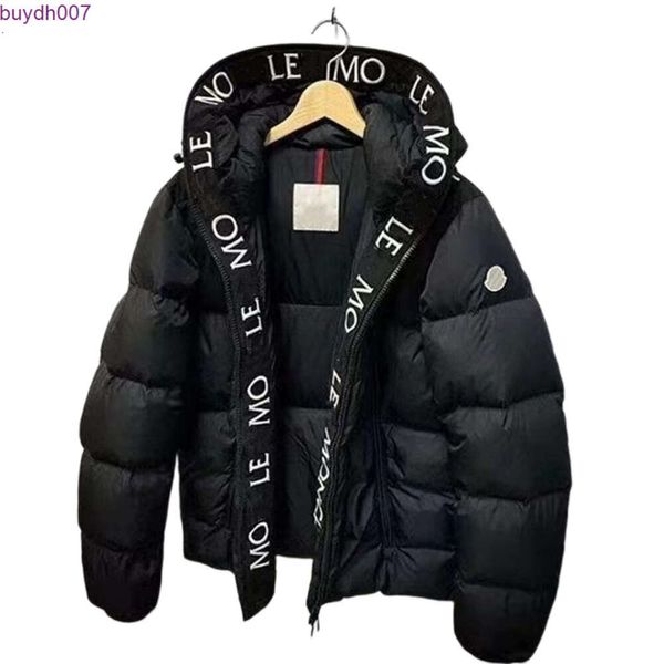 Giù Parka 2023 Inverno Uomo Top Designer Marchio di abbigliamento Giacca termica addensata Calda antivento Coppie Lucido Opaco Strada Gtip