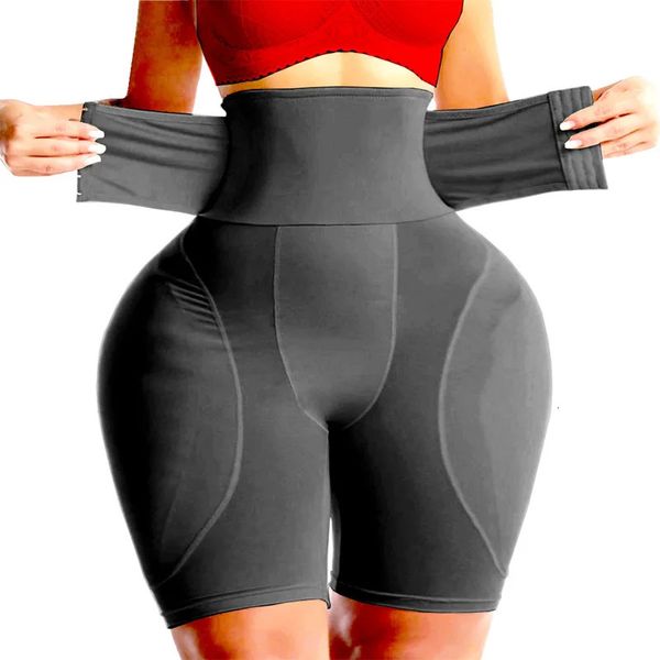 Женские Shapers Booty Hip Pads Женское платье Body Shaper Большая задница с мягкой подкладкой Enhancer Высокая талия Тренер Control Трусики Корректирующее белье Sexy Butt Lifter 231021