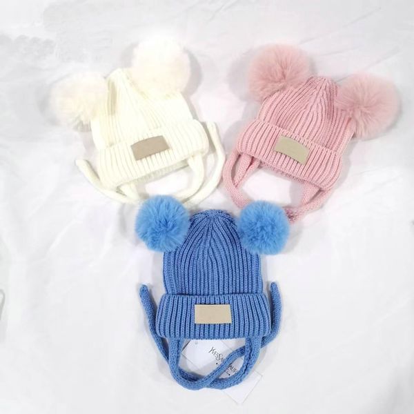 Winter-Babymütze, Strickmütze, Designer-Mütze, modische Mütze im italienischen Stil, Reise-Skimütze, warme Mütze, Mützen, Designer-Jungen und Mädchen