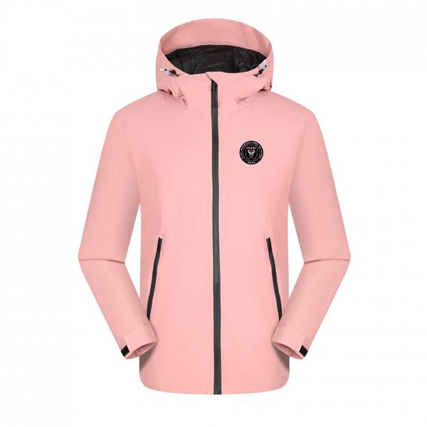 Inter Miami CF Herren Freizeitjacke Outdoor-Bergsteigerjacken Wasserdichte warme Frühlingsausflugsjacken Für Sport Herren Damen Lässige Wanderjacke