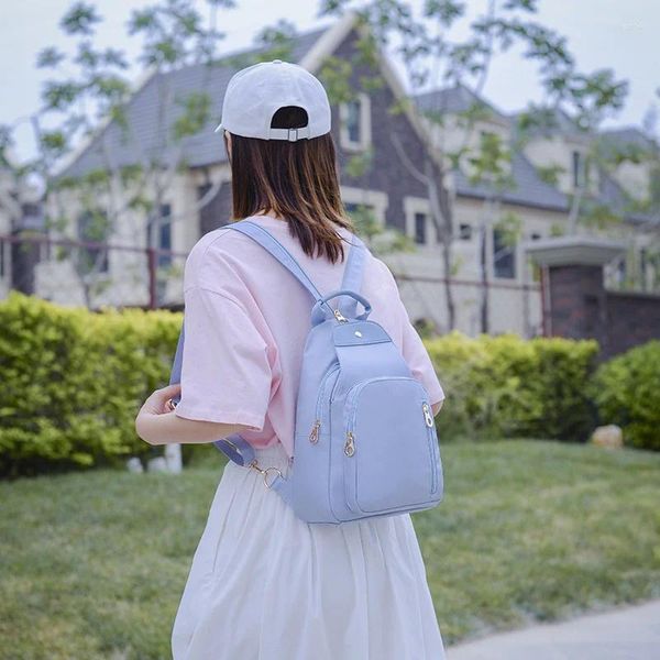 Rucksack Mode Damen Kleine Frauen Oxford Wasserdicht Mini Koreanische Casual Vielseitige Umhängetasche Für Mädchen Teenager