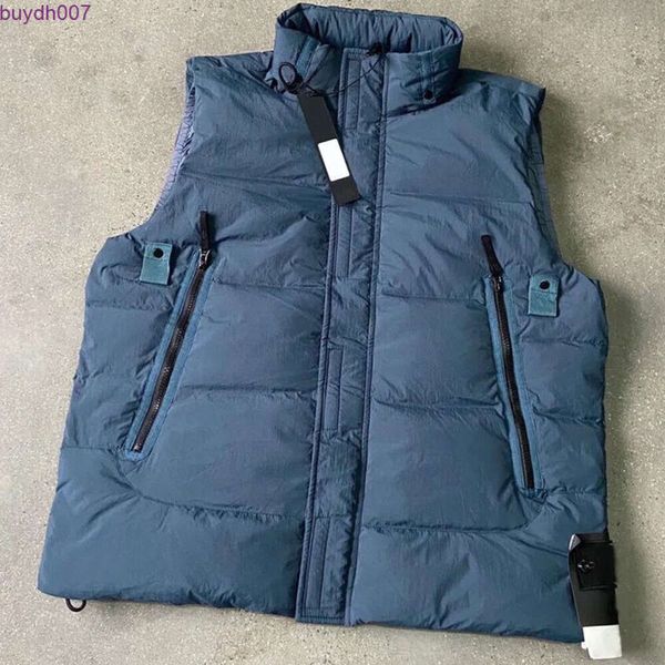 Piumini Parka Topstoney Designer Stone Gilet di marca Giacca Island Donna Gilet imbottito Bussola Distintivo Nylon metallico Inverno Lboujjcn Qzhi