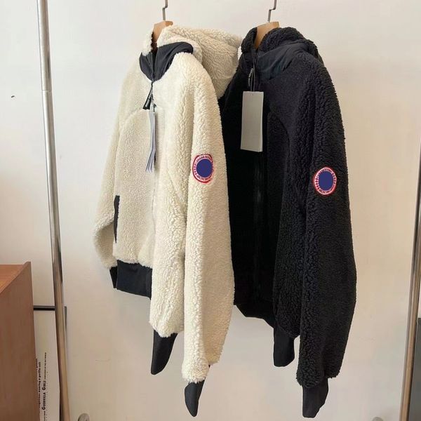 giacca canadan goose Giacca da donna Giacca in pile di design Ultimo stile da uomo Cappotti in montone finto Capispalla Cappotto invernale in lana di agnello femminile Parka Cappotto alla moda