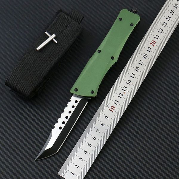 UT Sword Logo Marfione Coltello pieghevole da combattimento Manico liscio Coltelli tascabili Utilità di salvataggio Strumenti EDC