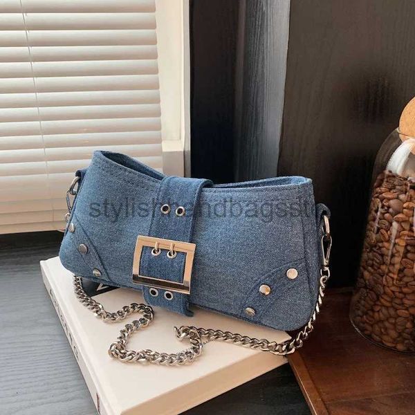 Borse Cross Body Fasion Denim Soul per donna 2023 Nuove tendenze Borsa intima Borsa da donna e portafoglio Borsa a tracolla semplicestylishhandbagstore