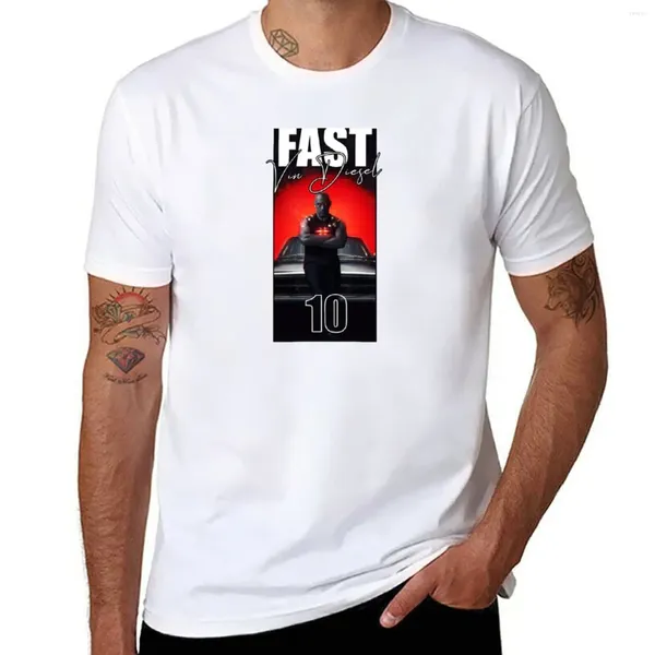 Herren Polos Fast And Furious 10 T-Shirt Sommer Top T-Shirts Herren T-Shirts Pack