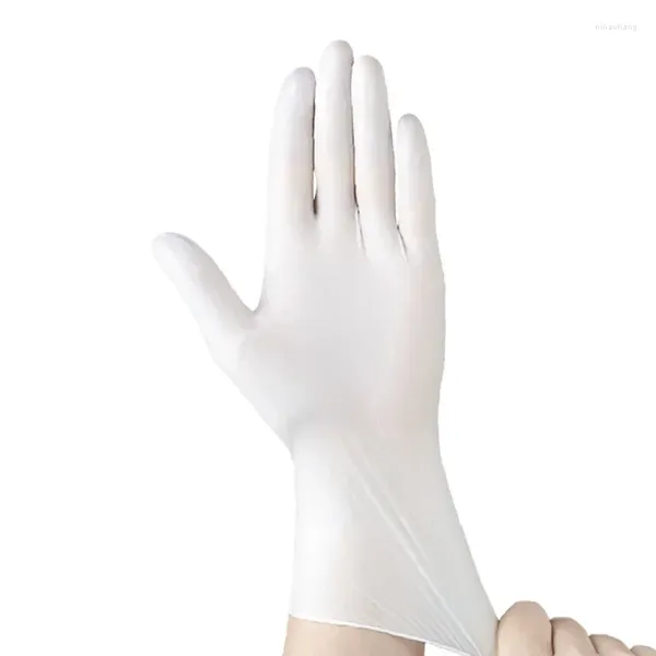 Одноразовые перчатки PDQ 9-дюймовые прочные пищевые синтетические нитриловые утолщенные резиновые перчатки для мытья посуды бытовые водонепроницаемые оптовая продажа
