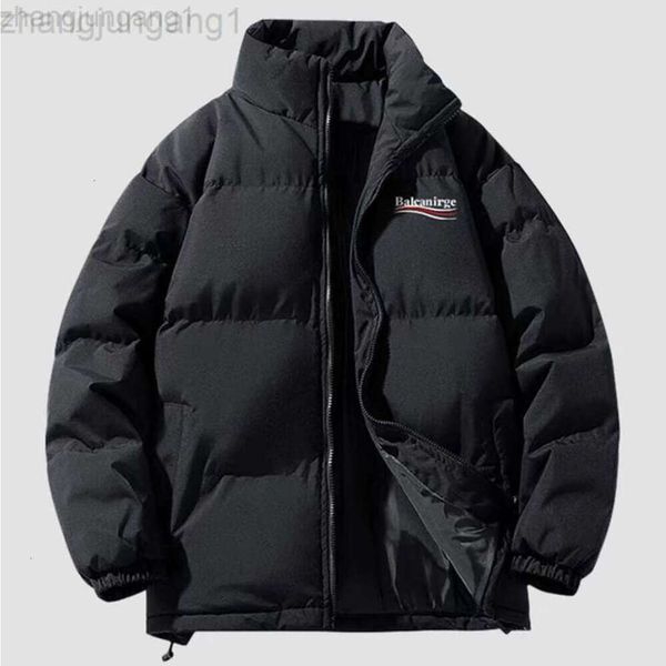 24SS Designer Balanciaga-Jacke der Spitzenklasse Paris World Pure Original Cola Wave Brotmantel Verdickter Mantel Paar koreanischer Daunen-Baumwollmantel Balencaigaity