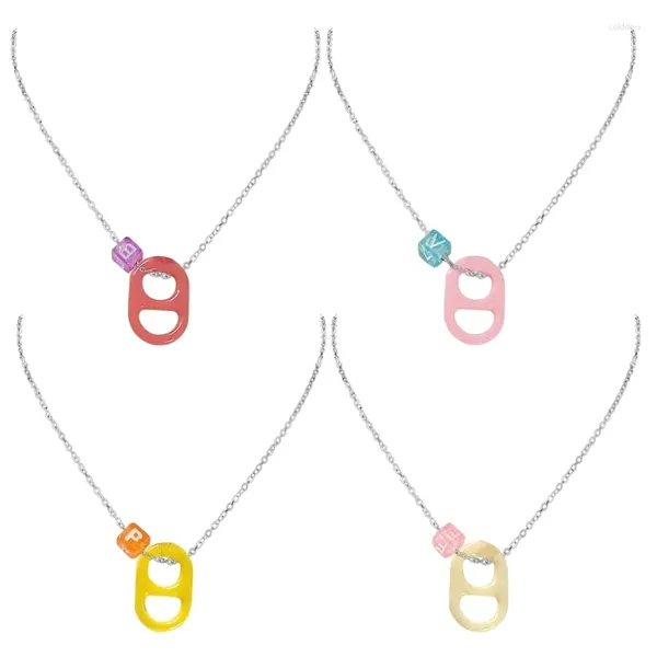 Anhänger Halsketten Einfache Acryl Halskette Eleganter Kragen Choker Süße Schlüsselbeinkette