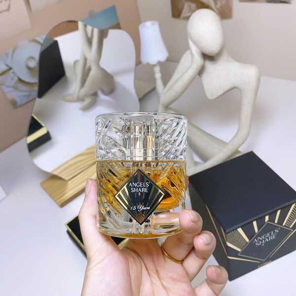 Top Luxury Lady Perfume Fragrance Angels Share L Heure Verte Apple Brandy 50ml 1.7 FL.OZ EAU De Parfum Spray Cheiro de longa duração EDP Doce Floral Perfumes Mulher Colônia