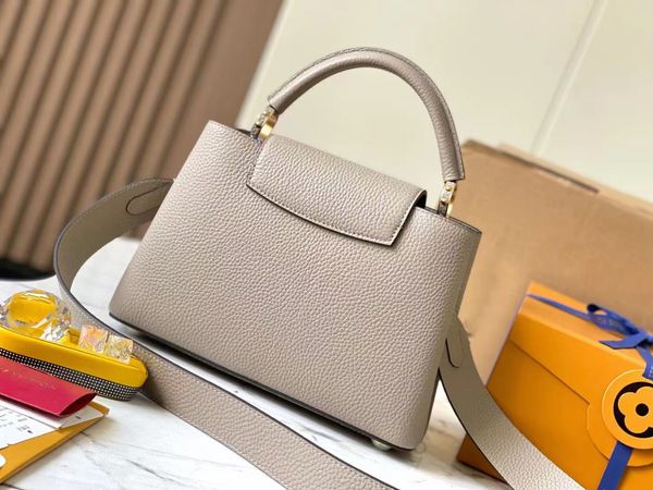 Schwarze Einkaufstasche Umhängetaschen 2023 Handtasche Designer-Taschengriff schwarz Praktische klassische Kapazität Geldbörse Umhängetaschen Lässige quadratische Frau