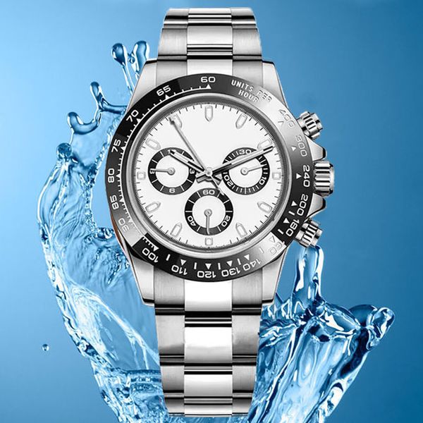 Hochwertige AAA-Uhren für Herren, 4130 Uhren, Luxus-Designer, wasserdicht, leuchtend, Herren-Armbanduhr, Edelstahl, automatische mechanische Uhr mit 7750-Uhrwerk