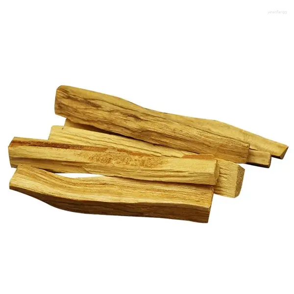 Lâmpadas de fragrância 6pcs Palo Santo Natural Incenso Sticks Madeira Smudge Stick Queimadura Nenhum tipo aleatório