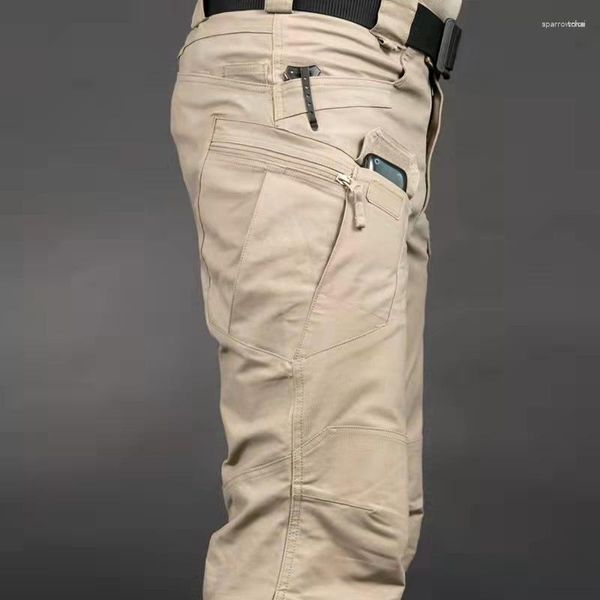 Pantaloni maschili estivi casual leggero militare militare pantaloni lunghi maschi impermeabili rapidi carico campeggio turistico tattico