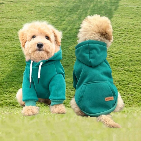 Vestuário para cães Roupas para animais de estimação para Shih Tzu Venda Roupas quentes Cães Casaco Cachorrinho Roupa Hoodies Chihuahua