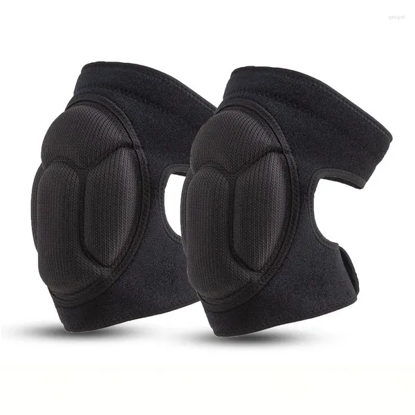 Ginocchiere Calcio Basket Spugna Anti-collisione Sport Anti-caduta Gear Fitness Protettivo Pattinaggio a rotelle 1 pz/1 paio