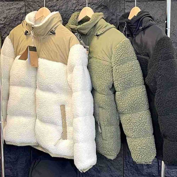 Kadın Ceketleri Kadın Ceketleri Kış Polar Ceket Puffer Sherpa Kadınlar Sahte Shearling Dış Giyim Paltoları Kadın Süet Kürk Matar Erkekler Sıcak Kuzu Puffpe1n
