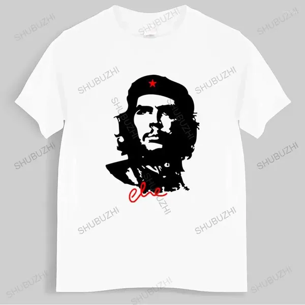 Erkek Tişörtler Erkek Pamuk Gömlek Yaz Markası Tshirt Che Guevara Kısa Kollu Fitness Tişört Camisetas Swag Moleton Skate Tee-Shirt