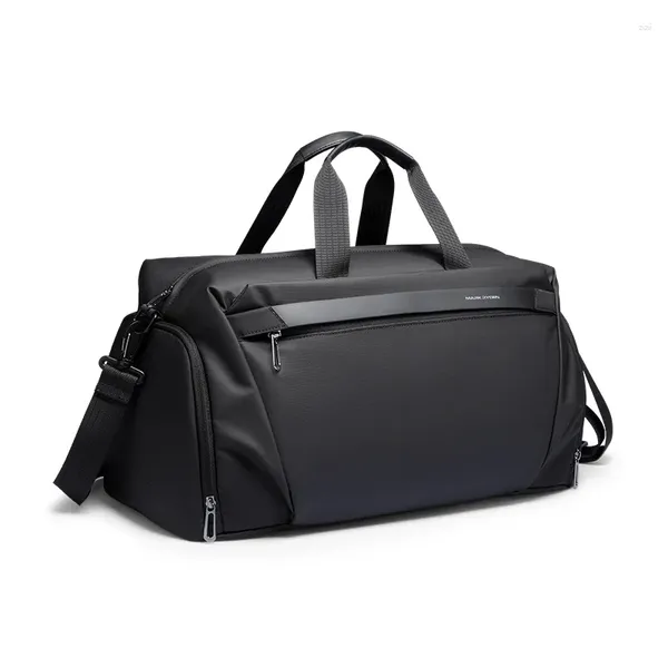 Duffel Bags Travel Bag Masculino Grande Capacidade Separação Seca e Molhada Pode Ser Inserida Na Mala De Carrinho Bagagem De Mão