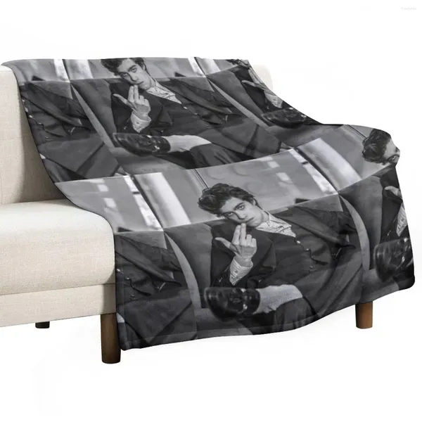 Coperte Lorenzo Zurzolo Coperta da tiro San Valentino Idee Regalo Designer Morbido Plaid da Letto