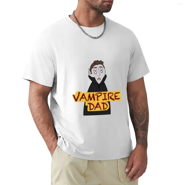 Polo da uomo T-shirt papà vampiro Camicie T-shirt grafiche T-shirt vintage T-shirt da uomo